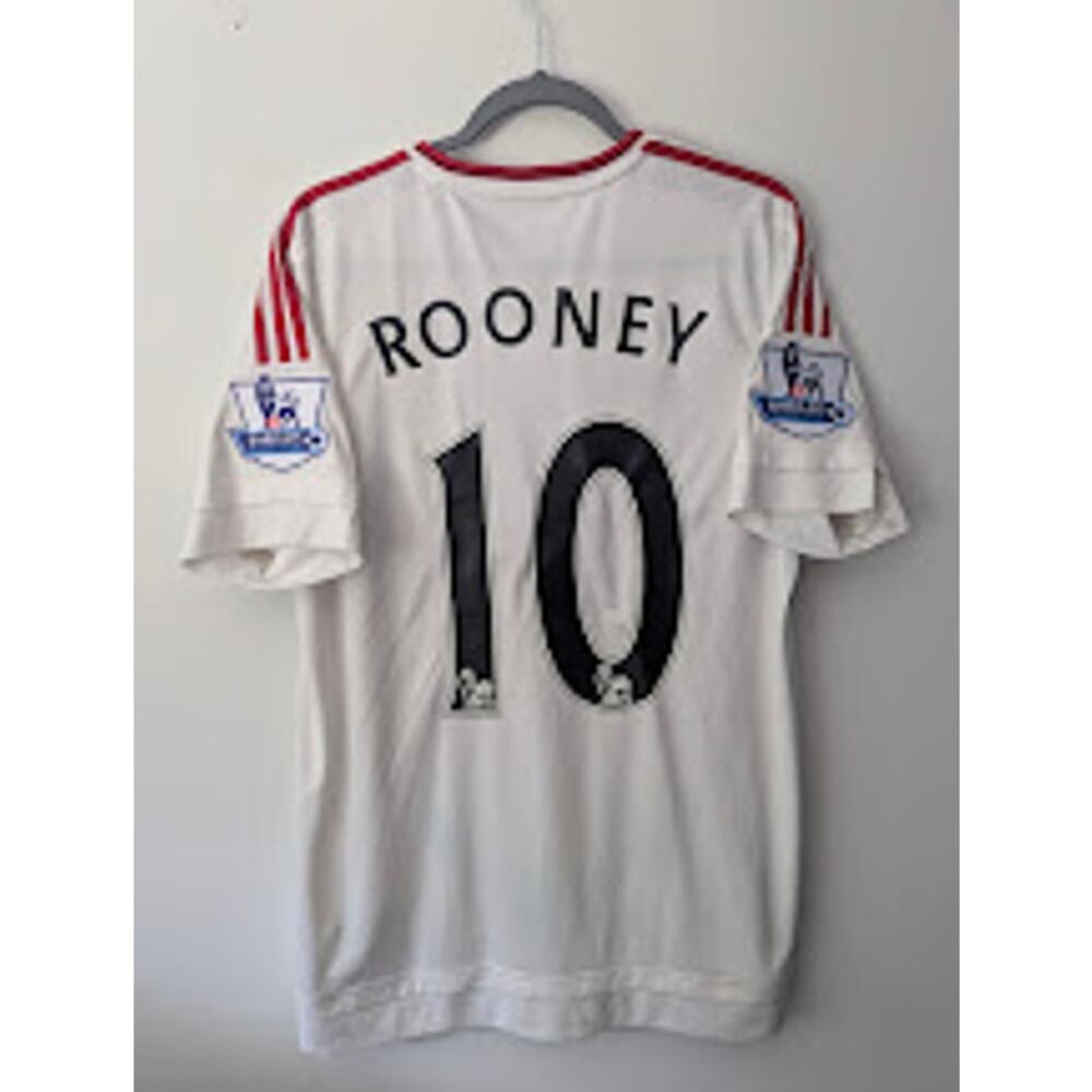 Manchester United Rooney Jersey Large EPL Soccer Shirt